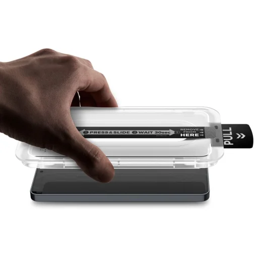 Samsung Galaxy S26 Spigen Glas.tR EZ Fit Pro AC antireflexné ochranné sklo 2 ks priehľadné ochranné sklo - 4