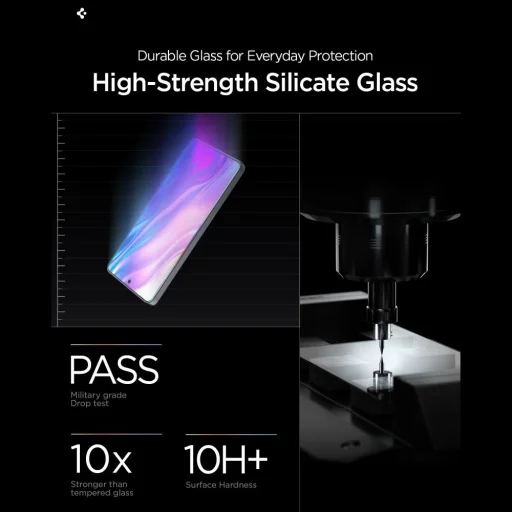 Samsung Galaxy S26 Spigen Glas.tR EZ Fit Pro AC antireflexné ochranné sklo 2 ks priehľadné ochranné sklo - 8