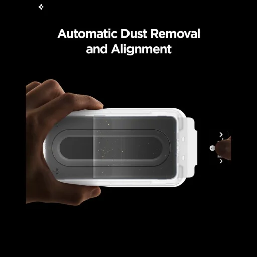 Samsung Galaxy S26 Spigen Glas.tR EZ Fit Pro AC antireflexné ochranné sklo 2 ks priehľadné ochranné sklo - 9