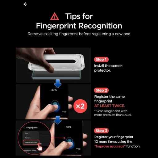Samsung Galaxy S26 Spigen Glas.tR EZ Fit Pro AC antireflexné ochranné sklo 2 ks priehľadné ochranné sklo - 13