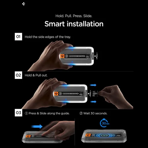 Samsung Galaxy S26 Spigen Glas.tR EZ Fit Pro AC antireflexné ochranné sklo 2 ks priehľadné ochranné sklo - 14