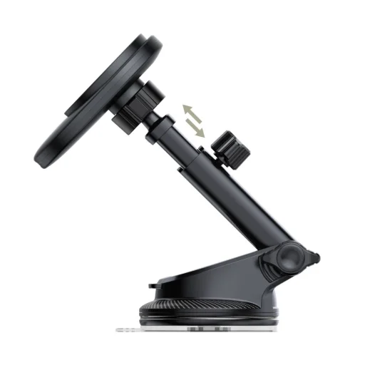 Tech-Protect V21 magnetický MagSafe držiak do auta na palubnú dosku a do mriežky ventilácie s bezdrôtovou nabíjačkou 25W Qi2.2 čierny - 4