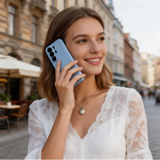 Samsung Galaxy S26 Ultra Tech-Protect Silicone MagSafe nebesky modré puzdro - 5