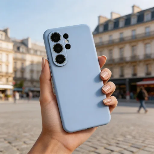 Samsung Galaxy S26 Ultra Tech-Protect Silicone MagSafe égszínkék tok - 8