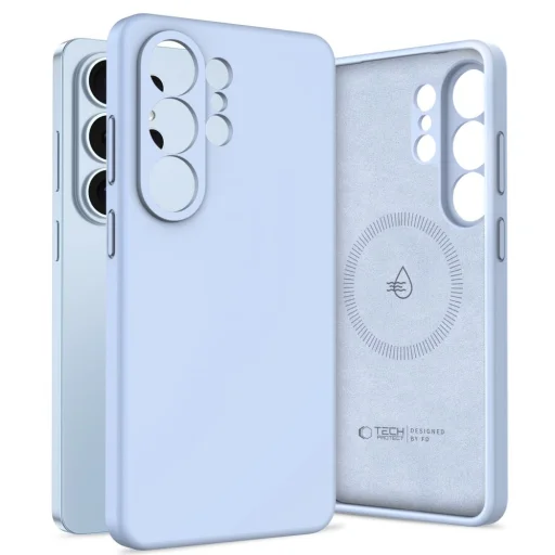 Samsung Galaxy S26 Ultra Tech-Protect Silicone MagSafe nebesky modré puzdro - 2