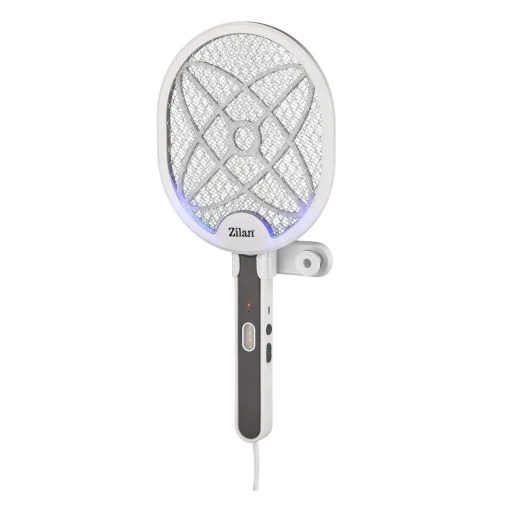 Zilan ZLN7088 3 v 1 elektrická plácačka na muchy, 3 W, ručné / stolové / nástenné použitie, akumulátorové napájanie, dosah 40 m² - 1