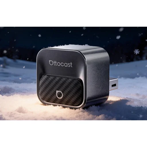 Ottocast CA525-T3 vezeték nélküli CarPlay és Android Auto adapter - 2