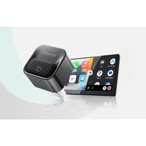 Ottocast CA525-T3 vezeték nélküli CarPlay és Android Auto adapter - 3