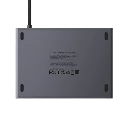 Hub UGREEN U712, 10v1, sivý - 4