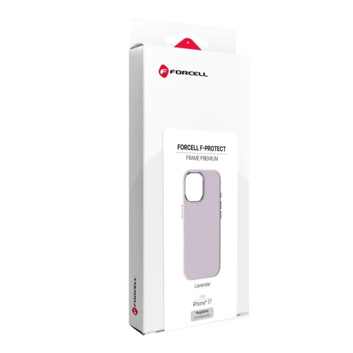 iPhone 17 Forcell F-Protect Frame Premium levanduľové puzdro kompatibilné s MagSafe - 2