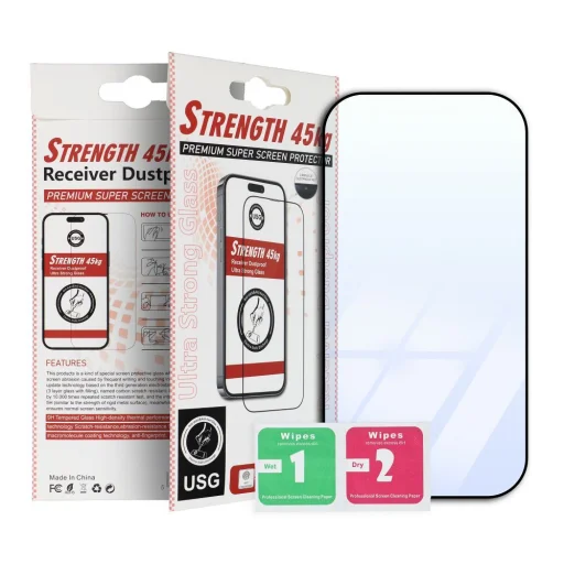 iPhone 17 Pro ULTRA STRONG 45kg tvrdené ochranné sklo - 2