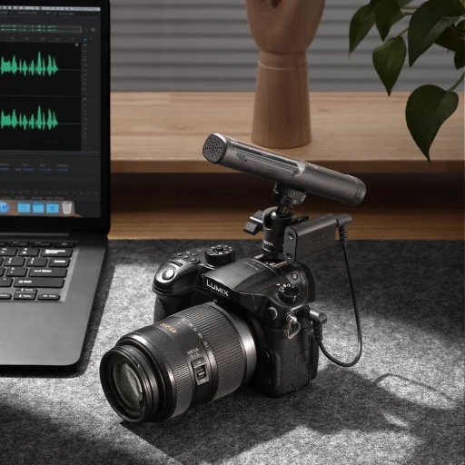 Mikrofón BOYA MAGIC-02 bezdrôtový 2.4GHz USB-C - čierny - 11