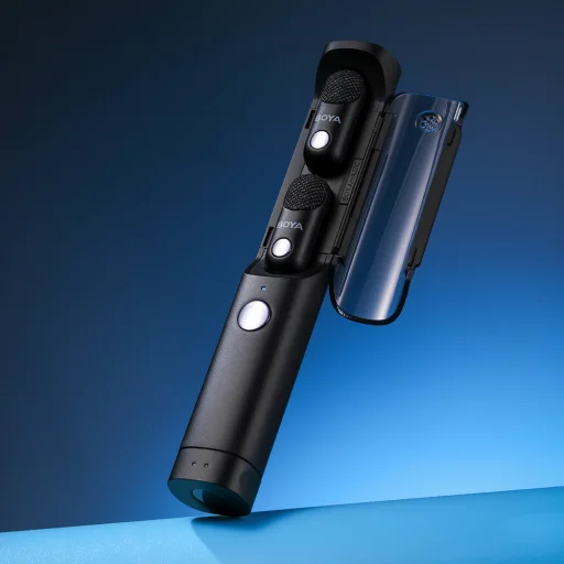 Mikrofón BOYA MAGIC-02 bezdrôtový 2.4GHz USB-C - čierny - 15