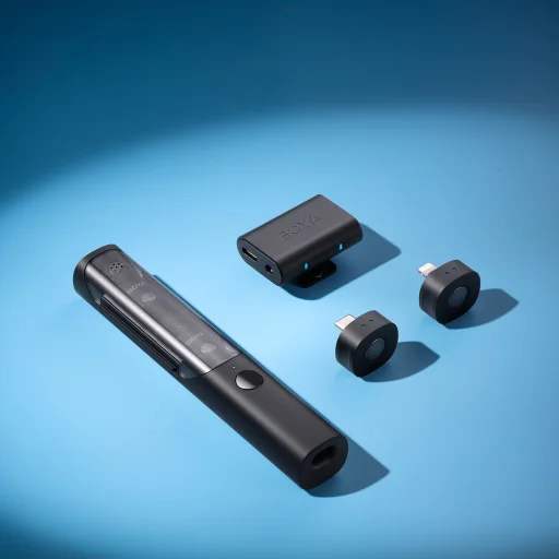 Mikrofón BOYA MAGIC-02 bezdrôtový 2.4GHz USB-C - čierny - 18