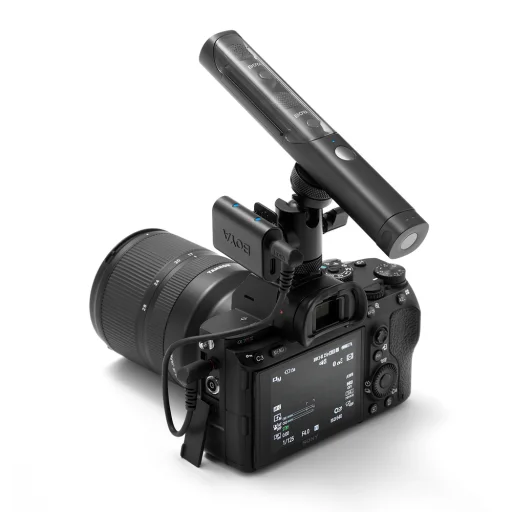 Mikrofón BOYA MAGIC-05 bezdrôtový 2.4GHz USB-C - čierny - 14