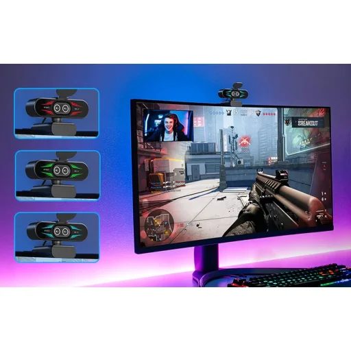 Webkamera EMEET SmartCam C60E 4K Dual - 9