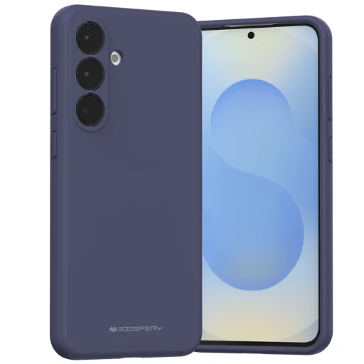 Samsung Galaxy A17 Mercury silikónové puzdro levanduľovo sivé puzdro - 1