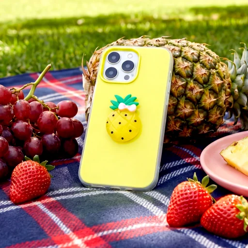 Xiaomi Redmi Note 15 4G / 5G (EU) Fruit 2in1 žlté puzdro - 7