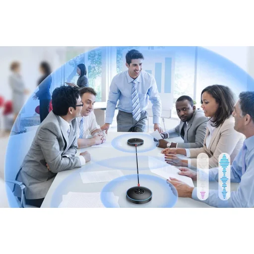 EMEET OfficeCore M220 bezdrôtový konferenčný reproduktor - 4