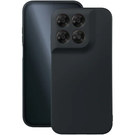 Motorola Moto G67 5G / Moto G77 5G čierne silikónové puzdro - 1