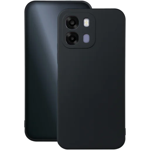 Oppo A6 4G / A6 5G / A6X 4G / A6X 5G / A6S 4G / A6S 5G Global čierne silikónové puzdro - 1