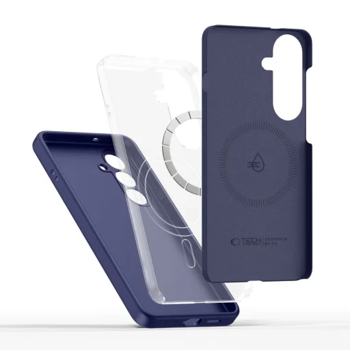 Samsung Galaxy S26 Tech-Protect Silicone MagSafe kobaltovo fialové puzdro - 3