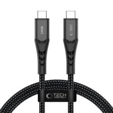 Tech-Protect UB11T Ultraboost Type-C USB kábel PD 240W / QC3.0 100cm čierny
