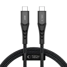 Tech-Protect UB11T Ultraboost USB-C kábel PD 100W / QC3.0 100 cm čierny