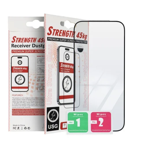 Samsung Galaxy A57 5G ULTRA STRONG 45kg edzett üvegfólia - 2