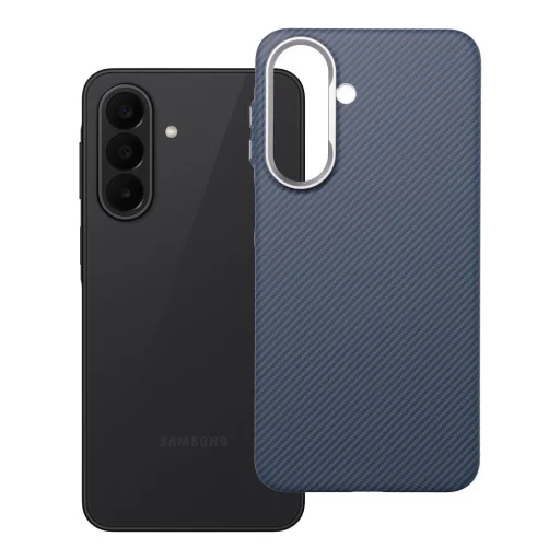Samsung Galaxy A27 KEVLAR MagSafe kompatibilné modré puzdro - 6