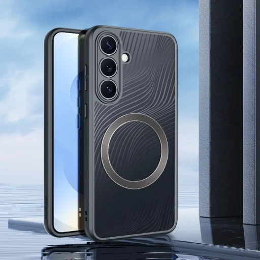 Samsung Galaxy S25 FE DUX DUCIS AIMO MAG puzdro kompatibilné s MagSafe čierne - 4