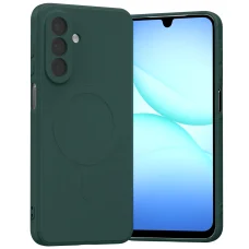 Samsung Galaxy A17 Mercury Semi-Silicone MagSafe zelené puzdro