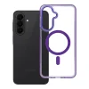 Samsung Galaxy A27 fialový FRAME CLEAR HYBRID MAG COVER MagSafe kompatibilný kryt thumbnail