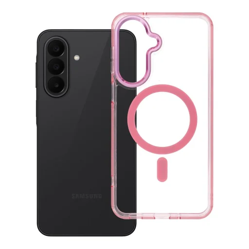 Samsung Galaxy A27 púdrovoružový kryt Frame Clear Hybrid Mag Cover - 6