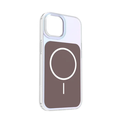 Hnedé puzdro iPhone 15 Hidden Pearl - 2