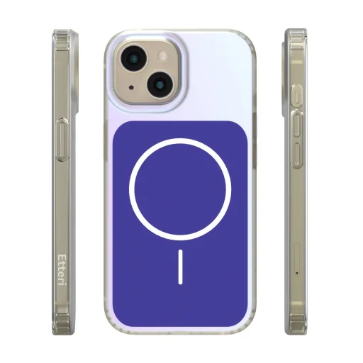 iPhone 15 Etteri Hidden Pearl tmavomodré puzdro - 3