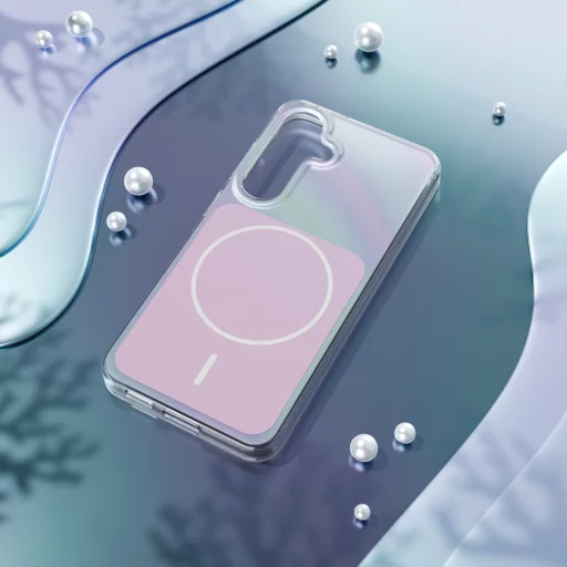 Samsung Galaxy S25 Etteri Hidden Pearl ružové puzdro - 4