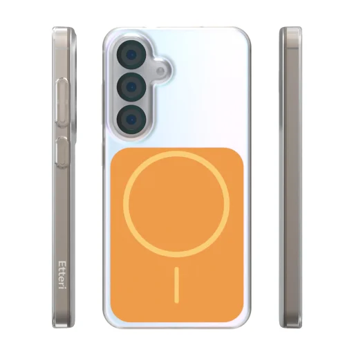 Samsung Galaxy S25 Etteri Hidden Pearl oranžové puzdro - 2