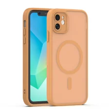 iPhone 11 Mag matný hnedý kryt