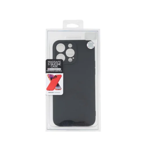 iPhone 15 Pro Max Mercury polosilikónové MagSafe puzdro sierra modrá - 2