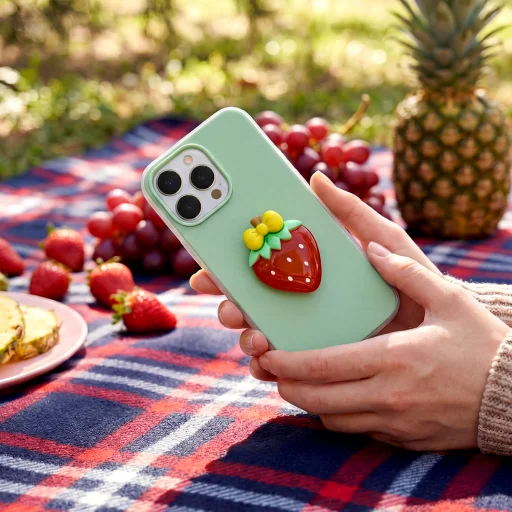 Xiaomi Redmi Note 15 Pro 5G zelené Fruit 2v1 puzdro - 8
