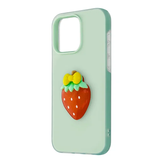 Xiaomi Redmi Note 15 Pro 5G zelené Fruit 2v1 puzdro - 3