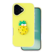 iPhone 17 Gyümölcs 2in1 sárga tok