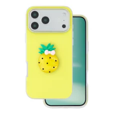 iPhone 17 Pro Max Ovocie 2 v 1 žlté puzdro