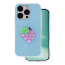 iPhone 15 Pro modré puzdro Fruit 2v1