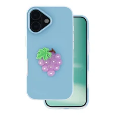 iPhone 16 Ovocie 2 v 1 modré puzdro