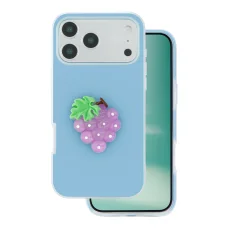 iPhone 17 Pro Ovocie 2 v 1 modré puzdro