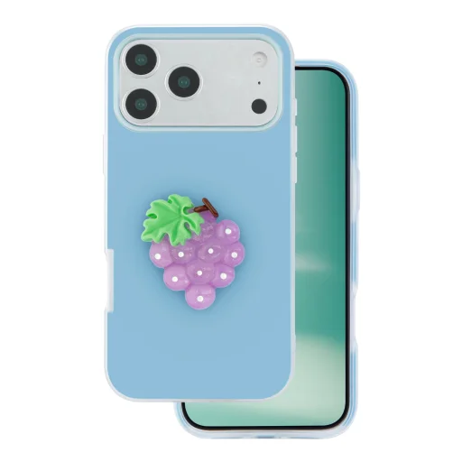 iPhone 17 Pro Max Ovocie 2v1 modré puzdro - 1