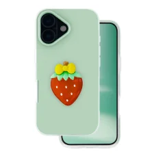 iPhone 16 ovocný 2 v 1 zelený obal