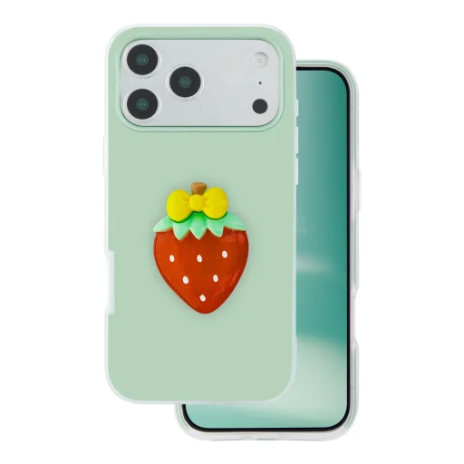 iPhone 17 Pro Ovocie 2v1 zelené puzdro - 1